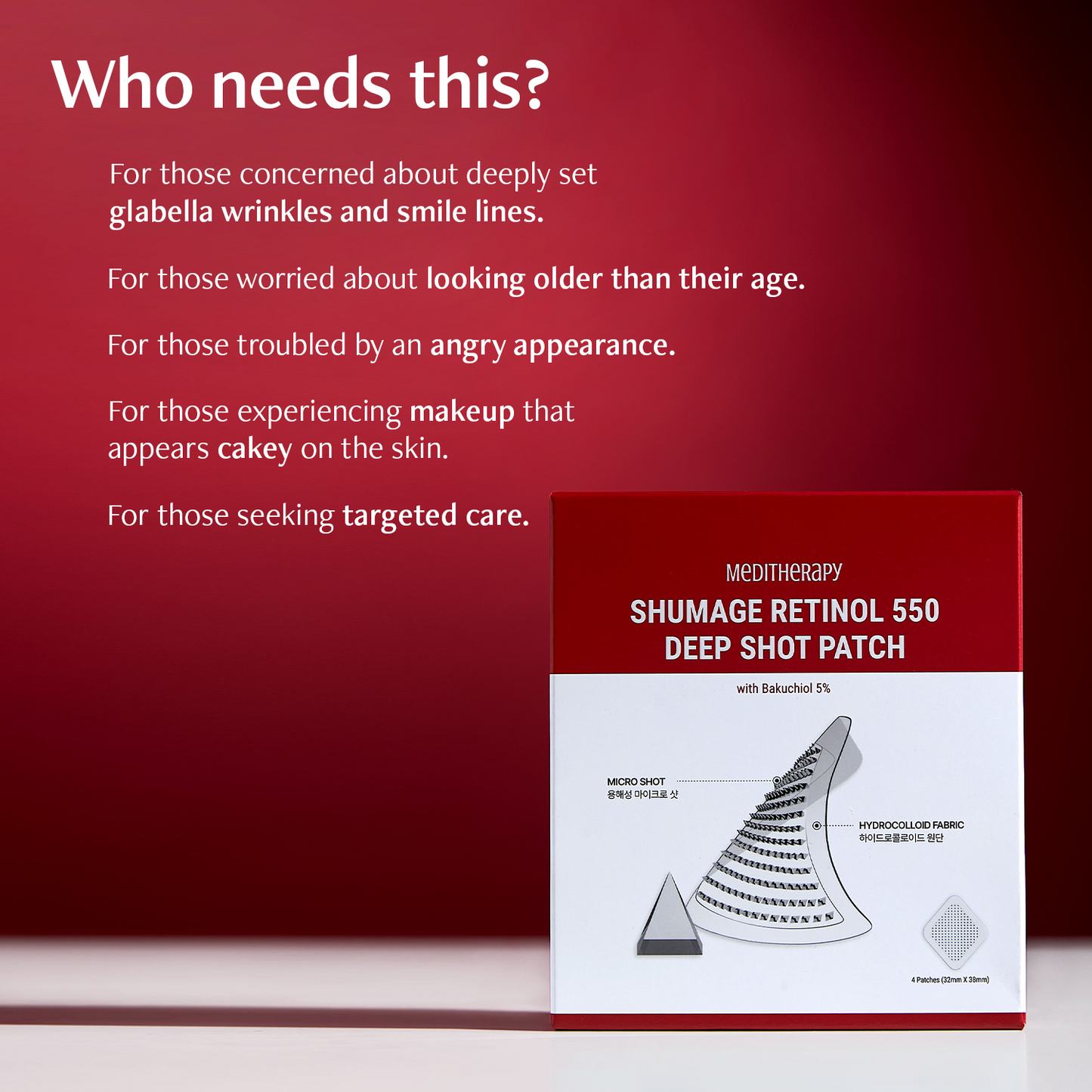 Shumage Retinol 550 Deep Shot Patch