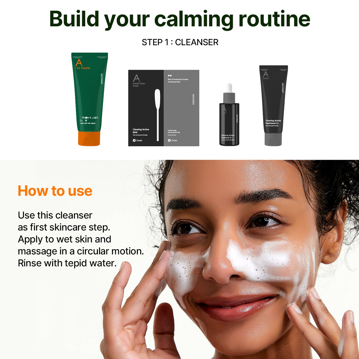 A Clearing Active BHA Facial Gel Cleanser