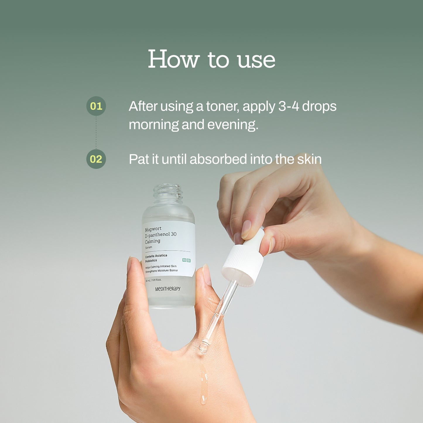 Mugwort Super Calming Toner + Serum