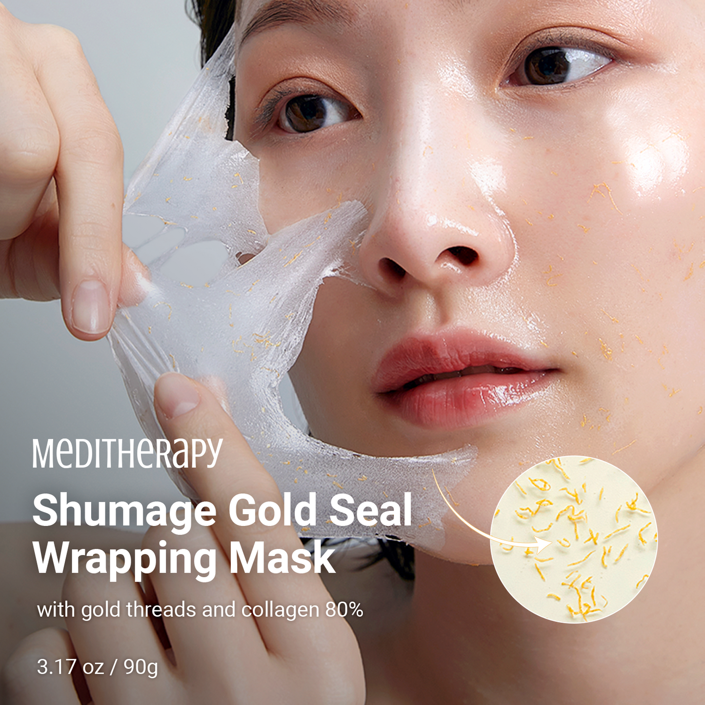Shumage Gold Seal Wrapping Mask