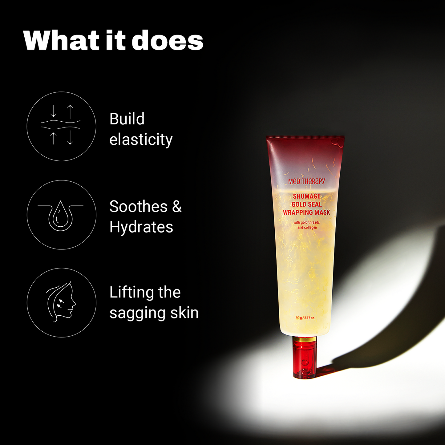 Shumage Gold Seal Wrapping Mask