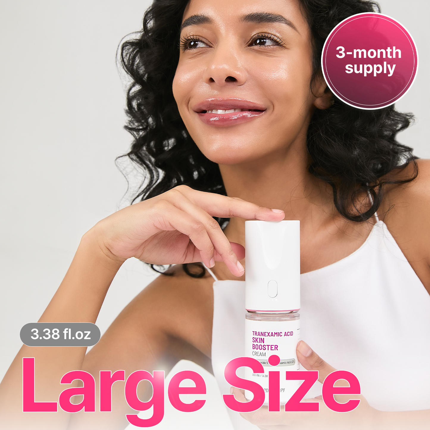 Tranexamic Acid Skin Booster – 4-Week Microcurrent Device & Cream Set