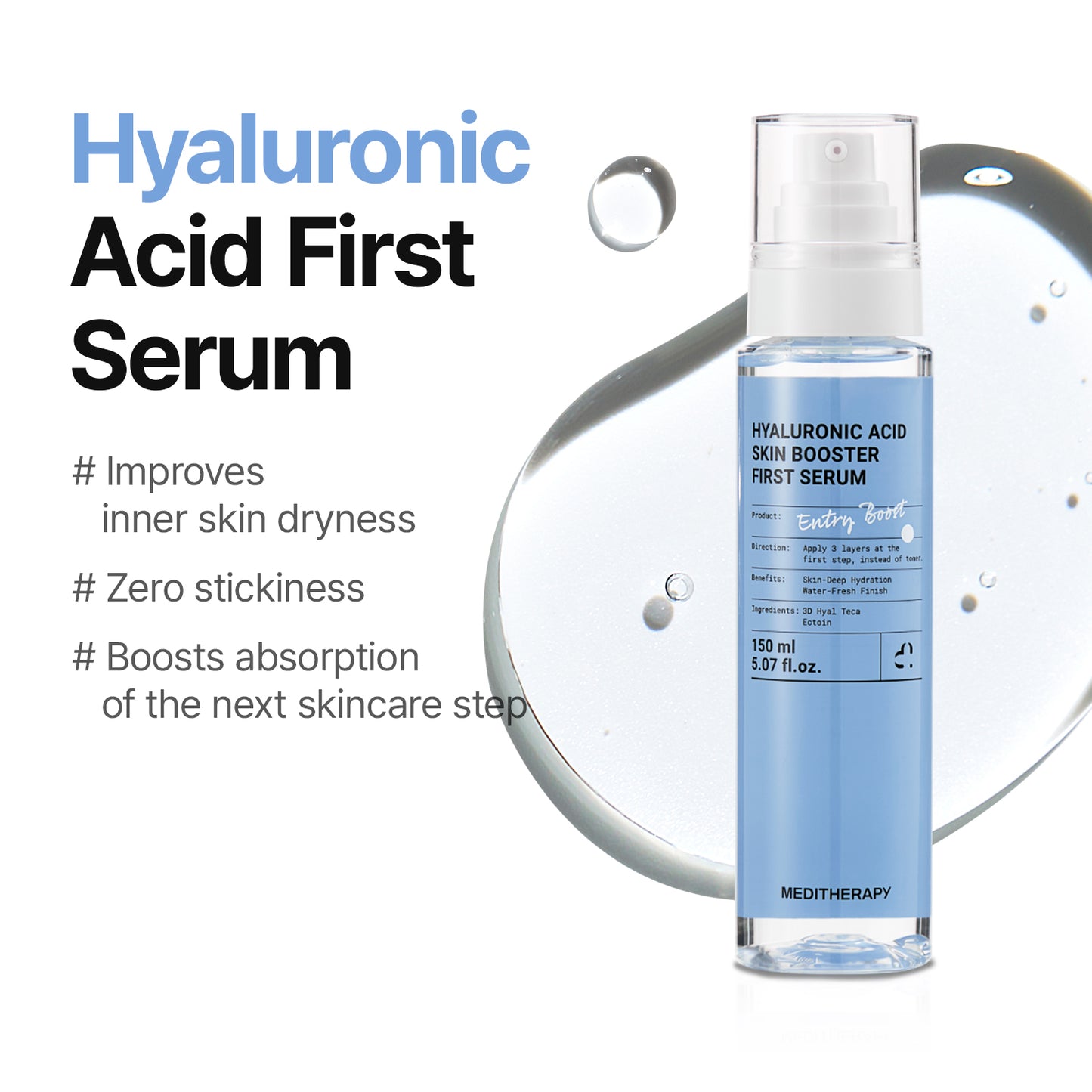 [28% OFF | $17.99] Hyaluronic Acid Skin Booster First Serum - 333Serum | Best Deal
