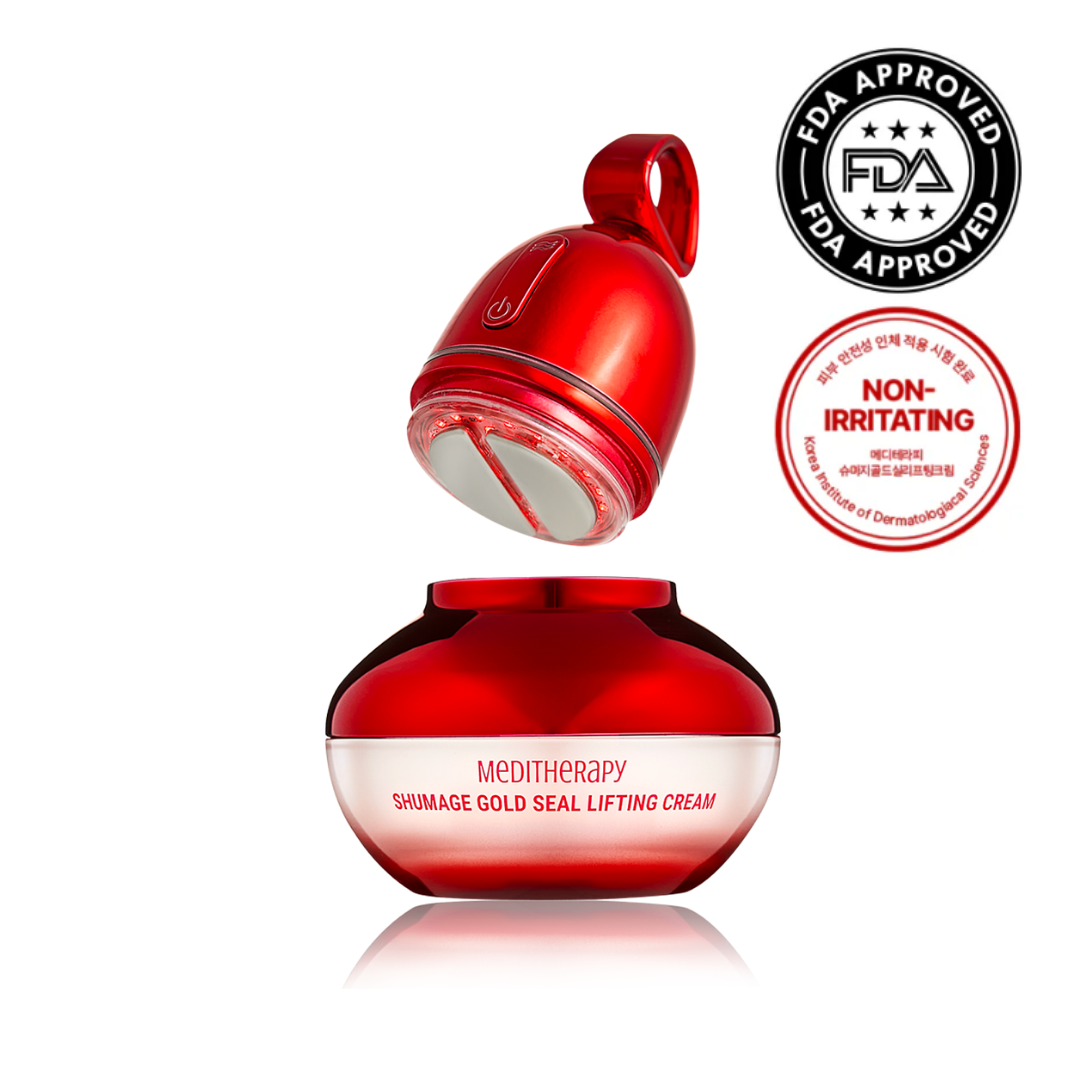 Shumage Gold Seal Lifting Cream + Device